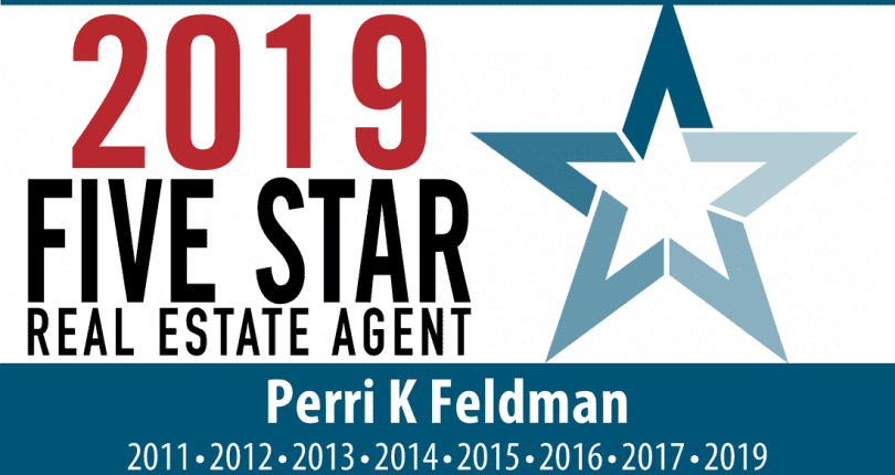 Perri K Feldman Named 2019 NJ Five Star Real Estate Professional